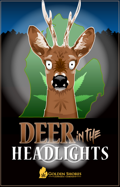 Deer In The Headlights - Golden Shores Cannabis