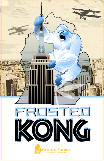 Frosted Kong - Golden Shores Cannabis
