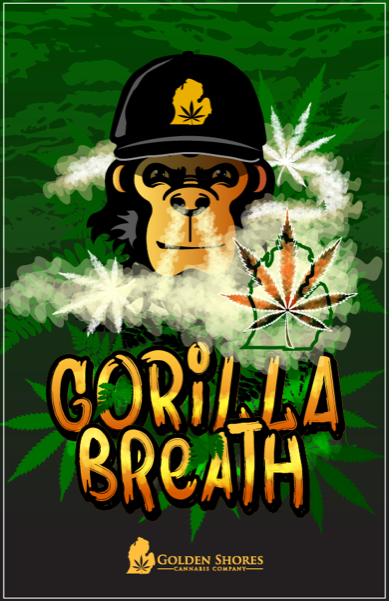 Gorilla Breath - Golden Shores Cannabis