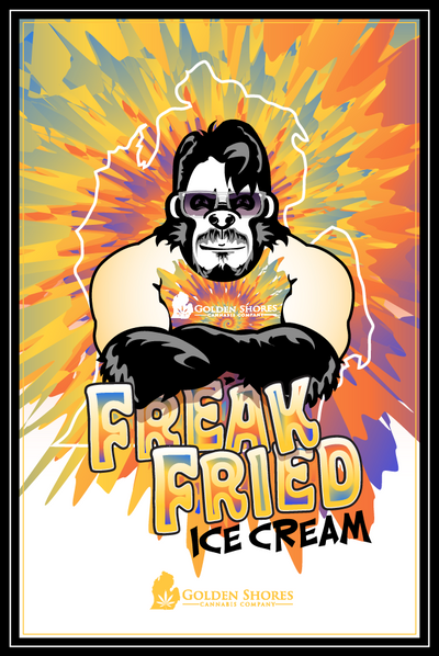 Freak Fried Ice Cream - Golden Shores Cannabis